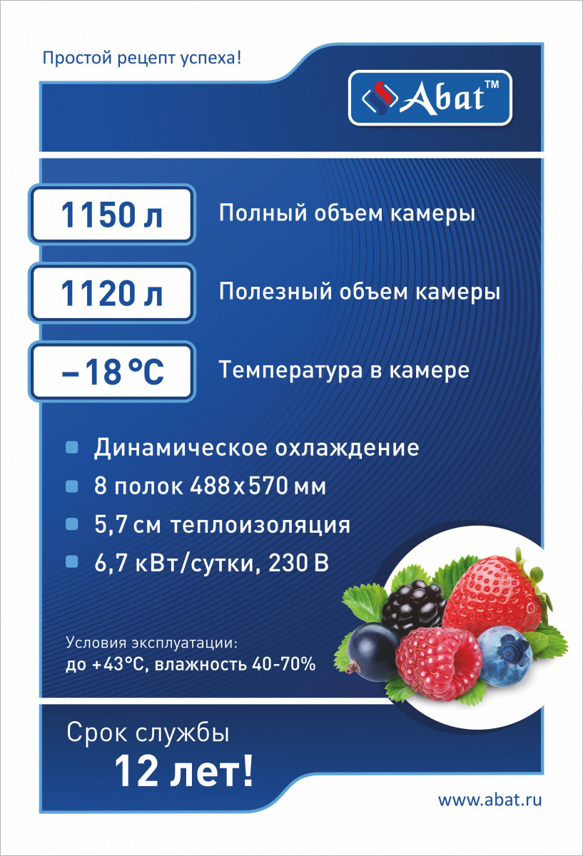 Шкаф холодильный низкотемпературный ШХн-1,0 краш.