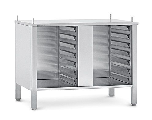 Подставка Convotherm 6.10, 10.10 закрытая с 3-х сторон, 14 пар направляющих