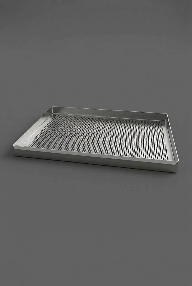 Противень TGA410 600х400х20, t=1,5 мм, ал. перф. с антипригарным покр.Kitchen Muse(подходит к Unox)