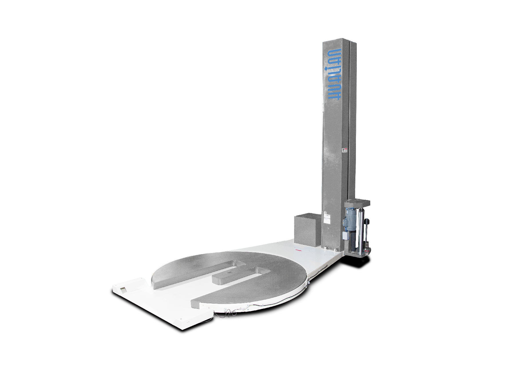 Паллетоупаковщик HL-1650F Economical с E-платформой с моторизированной кареткой с престрейчем