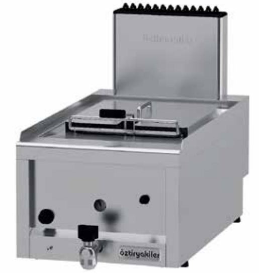 Фритюрница настольная OFG 4070 E, 12 л., газ.