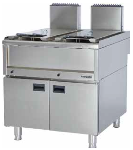 Фритюрница со шкафом OFG 8090 E, 22л + 22л., газ.