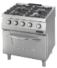 Плита с духовым шкафом, OSOGF 8070 L, 4 конфорки, газ.