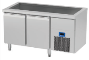 REFRIGERATED COUNTER WITH BASIN- 4 GN 1/1