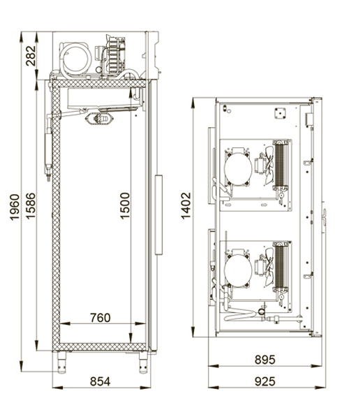 Габариты Polair CC214-S