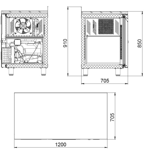 Габариты Polair TB2GN-SC