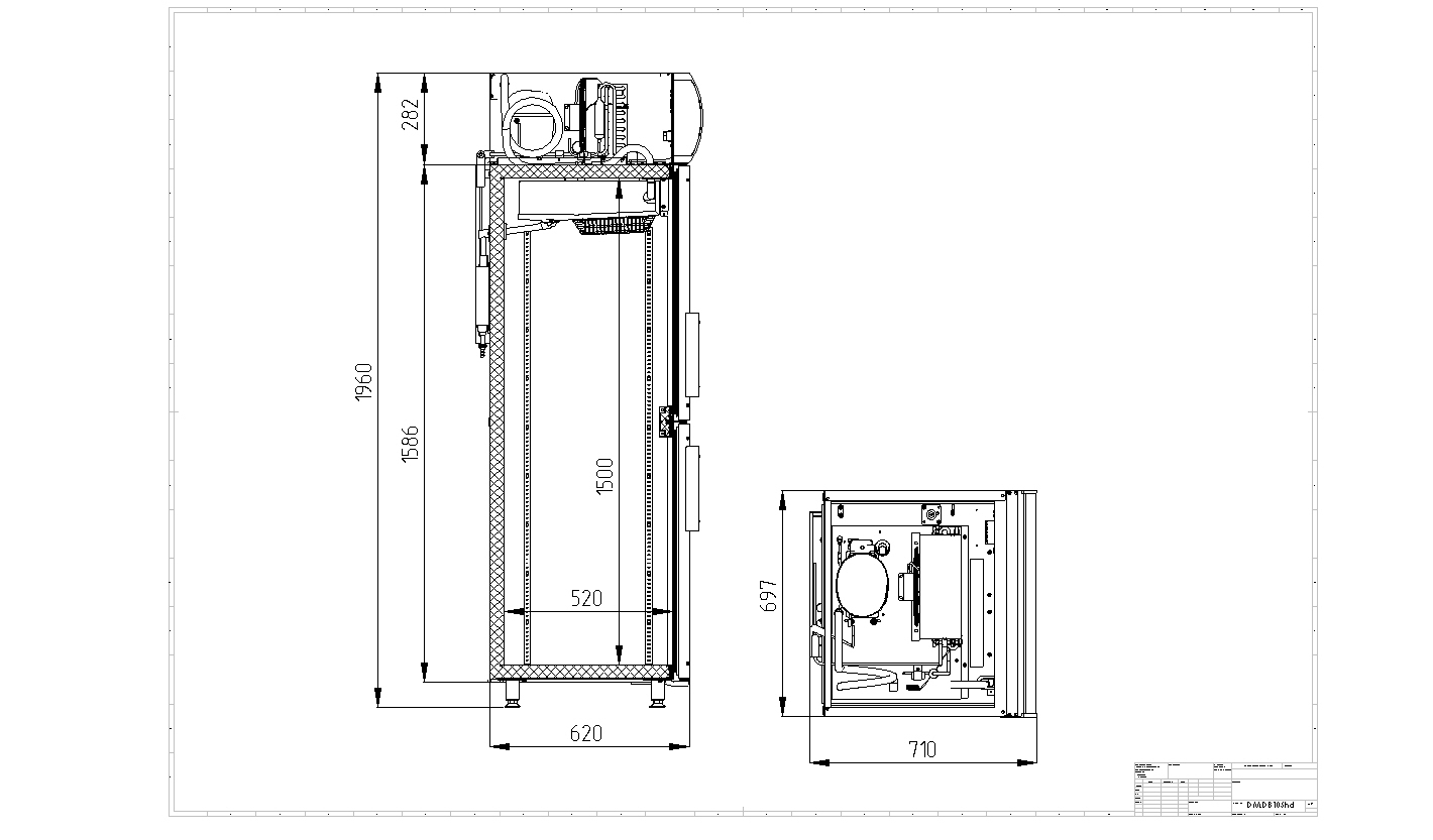 Габариты Polair DB105hd-S