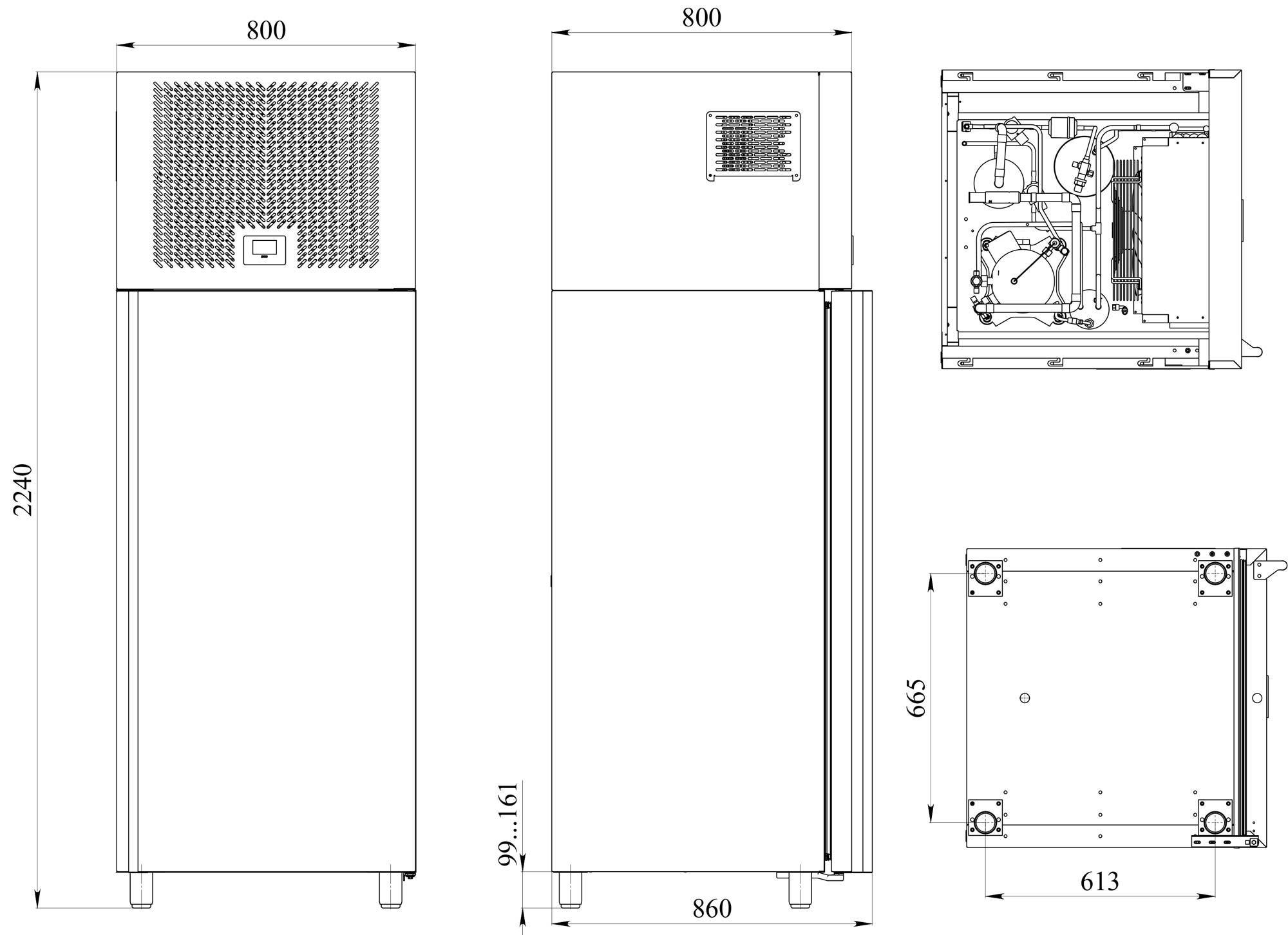 Габариты Polair CRt20-G