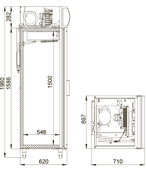 Габариты Polair DM105-S