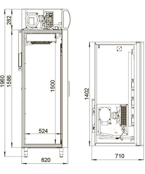 Габариты Polair DM110-S