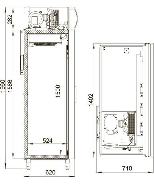Габариты Polair DM110Sd-S