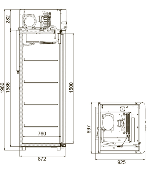 Габариты Polair CM107-Sm